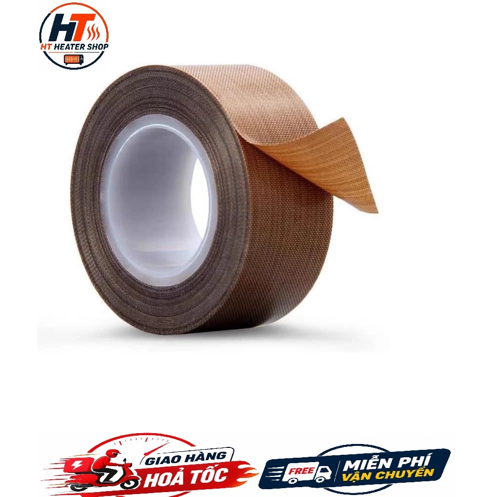 TEFLON HEAT RESISTANT ADHESIVE Tape - HEAT WELDING MACHINE ADHESIVE Tape - เทป PTFE