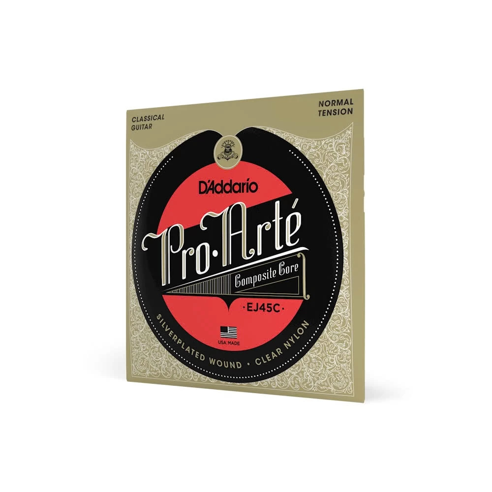 D'ADDARIO [ของแท้] DAddario EJ45C Composite Classical Guitar String Set - Normal Tension