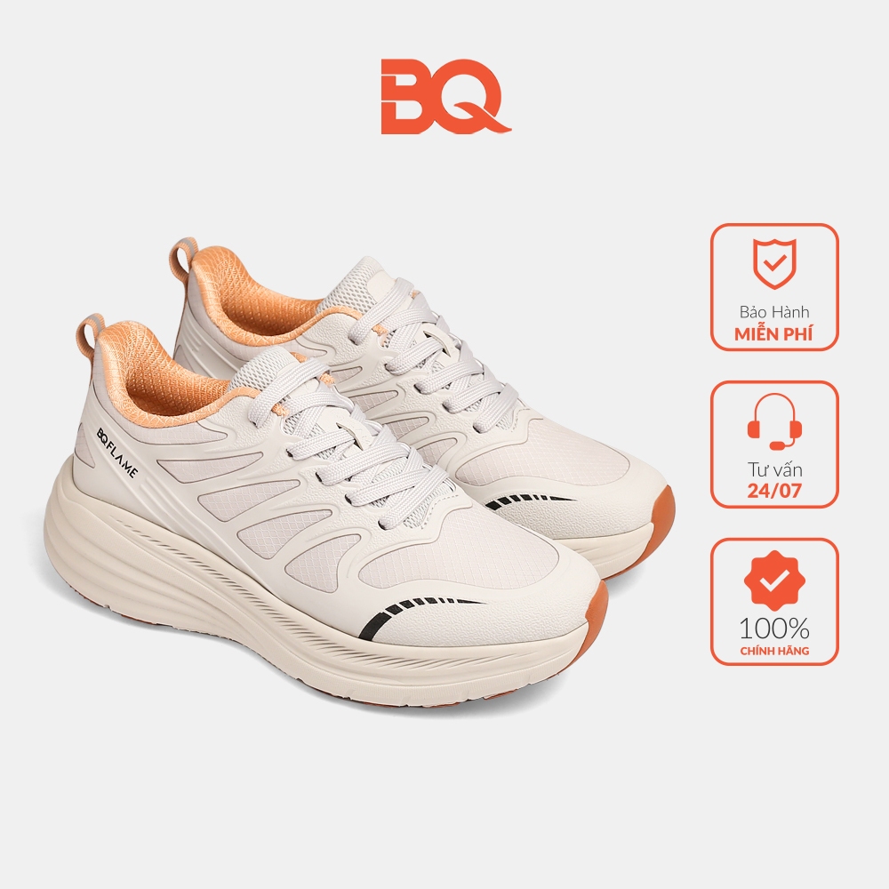รองเท้าผ้าใบผู้หญิงคอสั้นทรงวัยรุ่น ใส่สบาย BQ Flame GTT B26