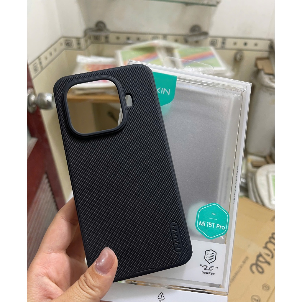 เคสโทรศัพท์ Nillkin Super Frosted Shield Pro สําหรับ Xiaomi 15T - Xiaomi 15T Pro กันกระแทกที่ดีมาก ป
