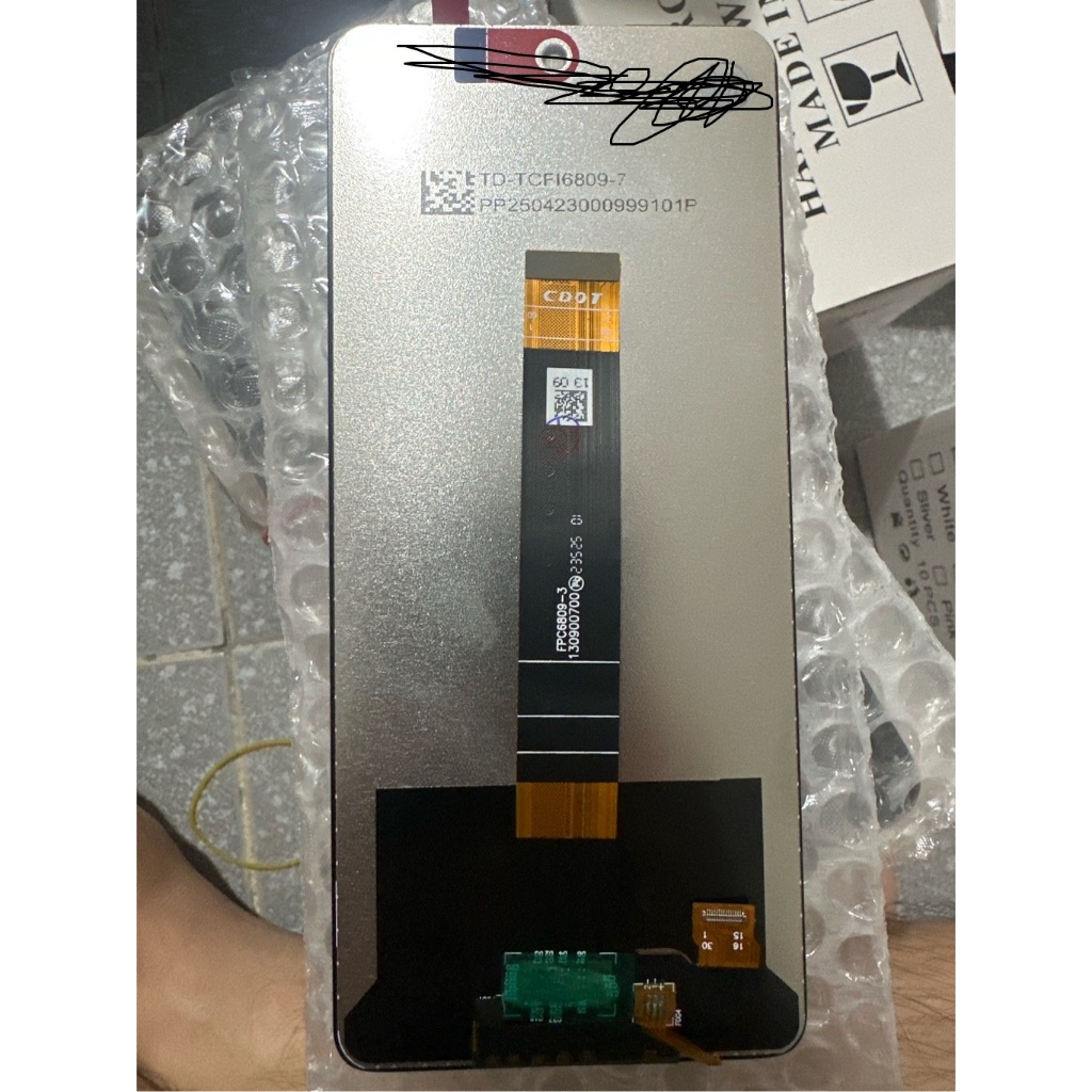 หน้าจอ Tcl t612b/tcl 50se.