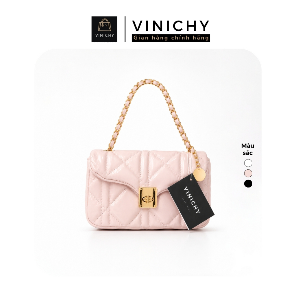 กระเป๋าสะพายข้างและสะพายไหล่ผู้หญิง VINICHY ขนาด 20cm HA901