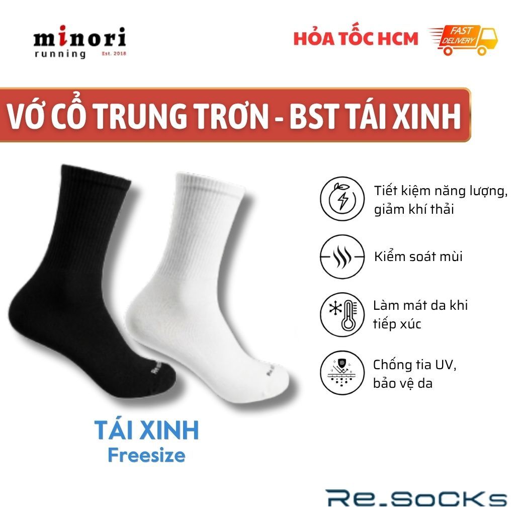 Combo of 3 Recycled Socks Re.sock Fashion Sports Recycled Collection BASIC Recycled Pretty FE Countr
