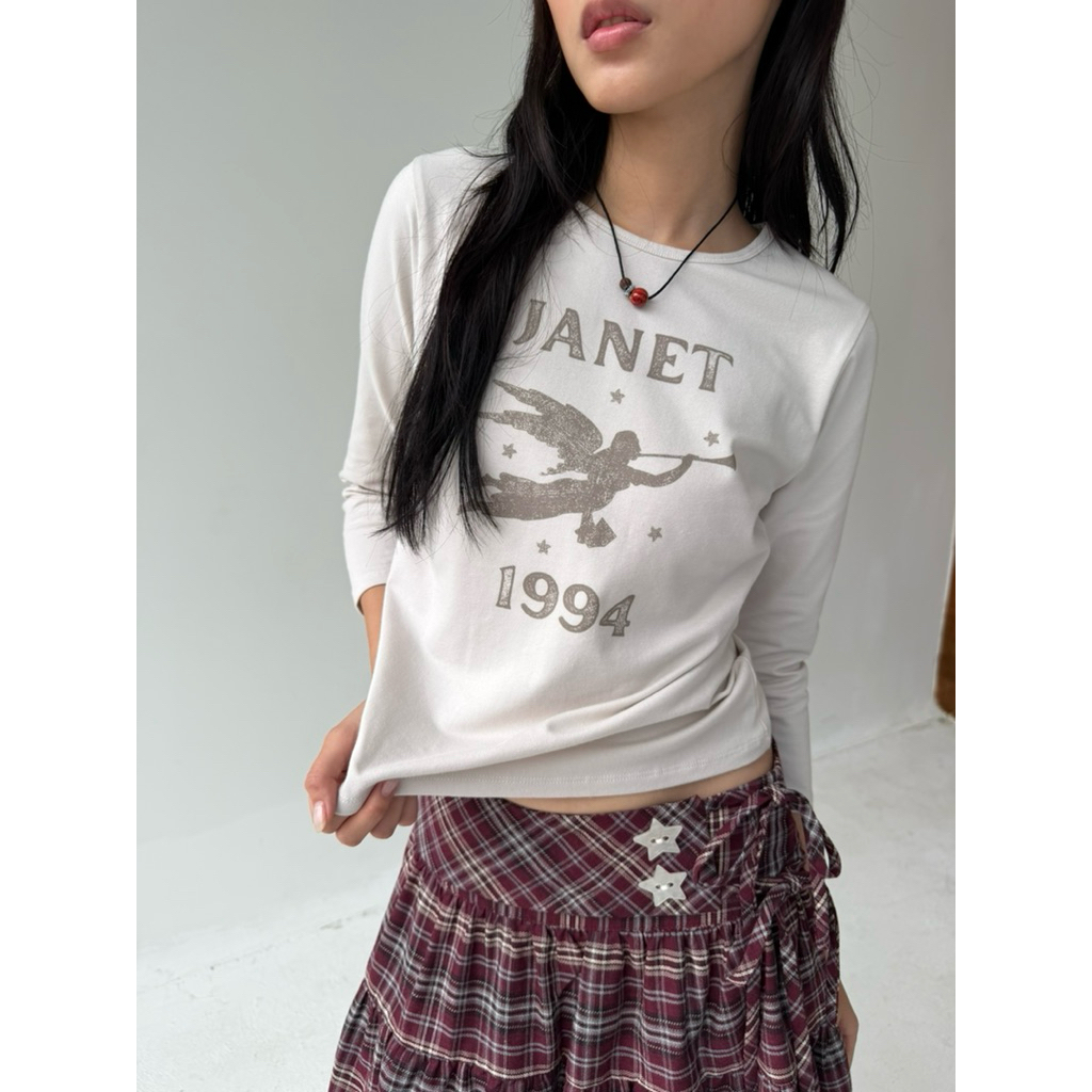 Janetier • 1994 เสื้อยืดครึ่งแขน (สีผิว)