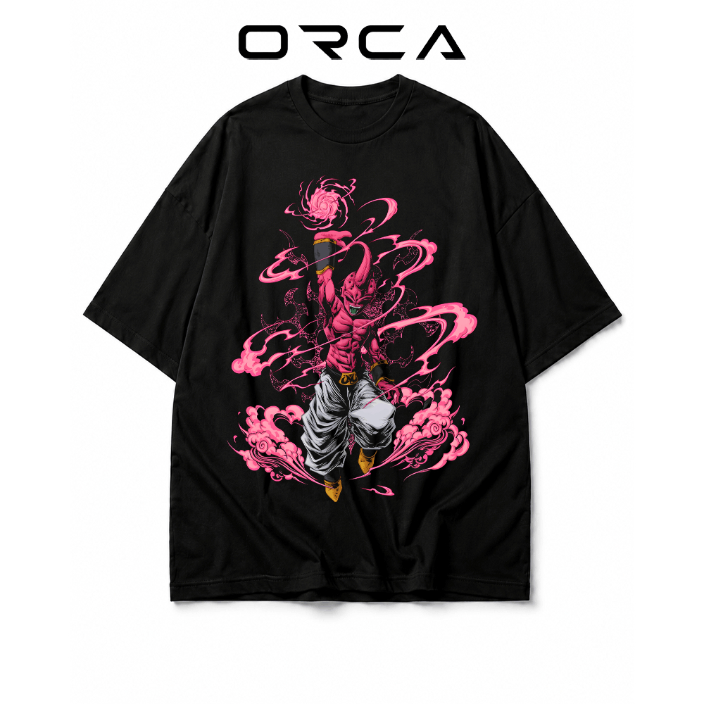 เสื้อยืด Orca พิมพ์ลาย Kid Majin Buu Dragon Ball - ผ้าคอตตอนคุณภาพสูง - ORCA50