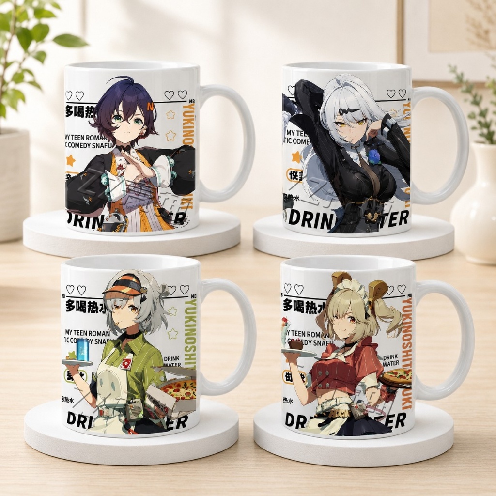 ถ้วยกาแฟคอสเพลย์ Ju Fufu/ถ้วยน้ําใน Zenless Zone Zero