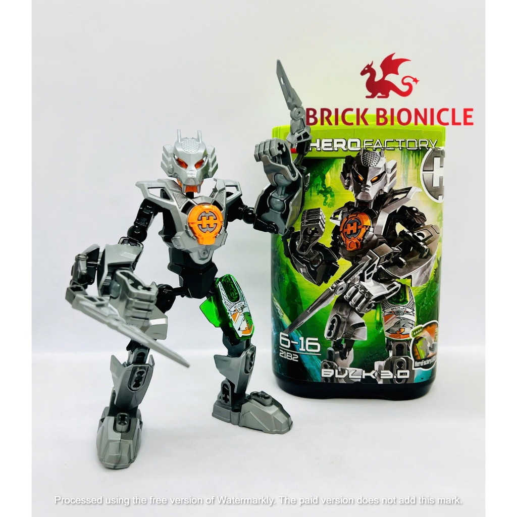 HERO FACTORY - HERO FACTORY ASSEMBLY TOY - 2182 Bulk 3.0