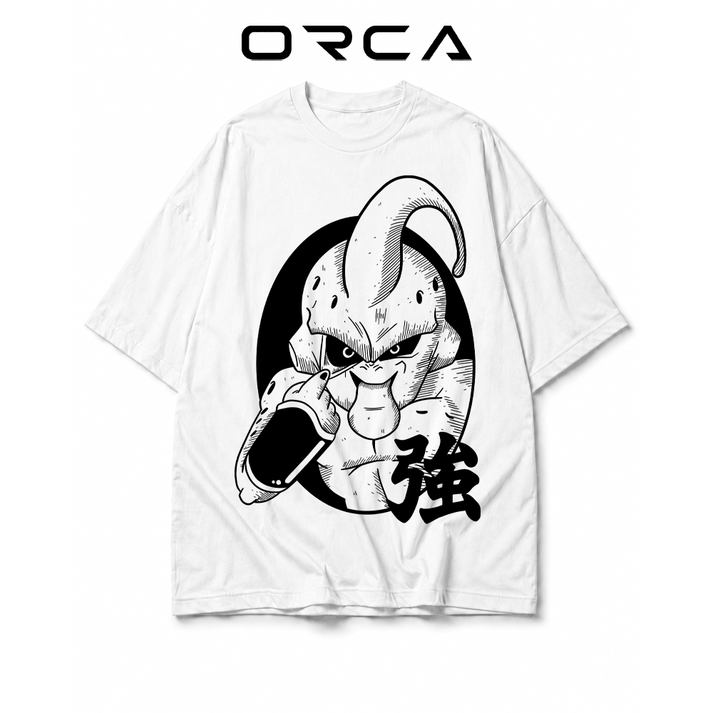 เสื้อยืด Orca พิมพ์ลาย Majin Buu Dragon Ball - ผ้าคอตตอนคุณภาพสูง - ORCA66