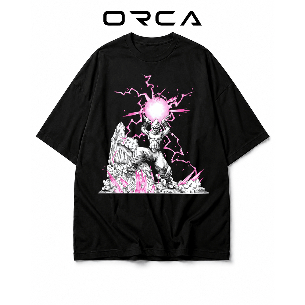 เสื้อยืด Orca พิมพ์ลาย Kid Buu Dragon Ball - ผ้าคอตตอนคุณภาพสูง - ORCA67