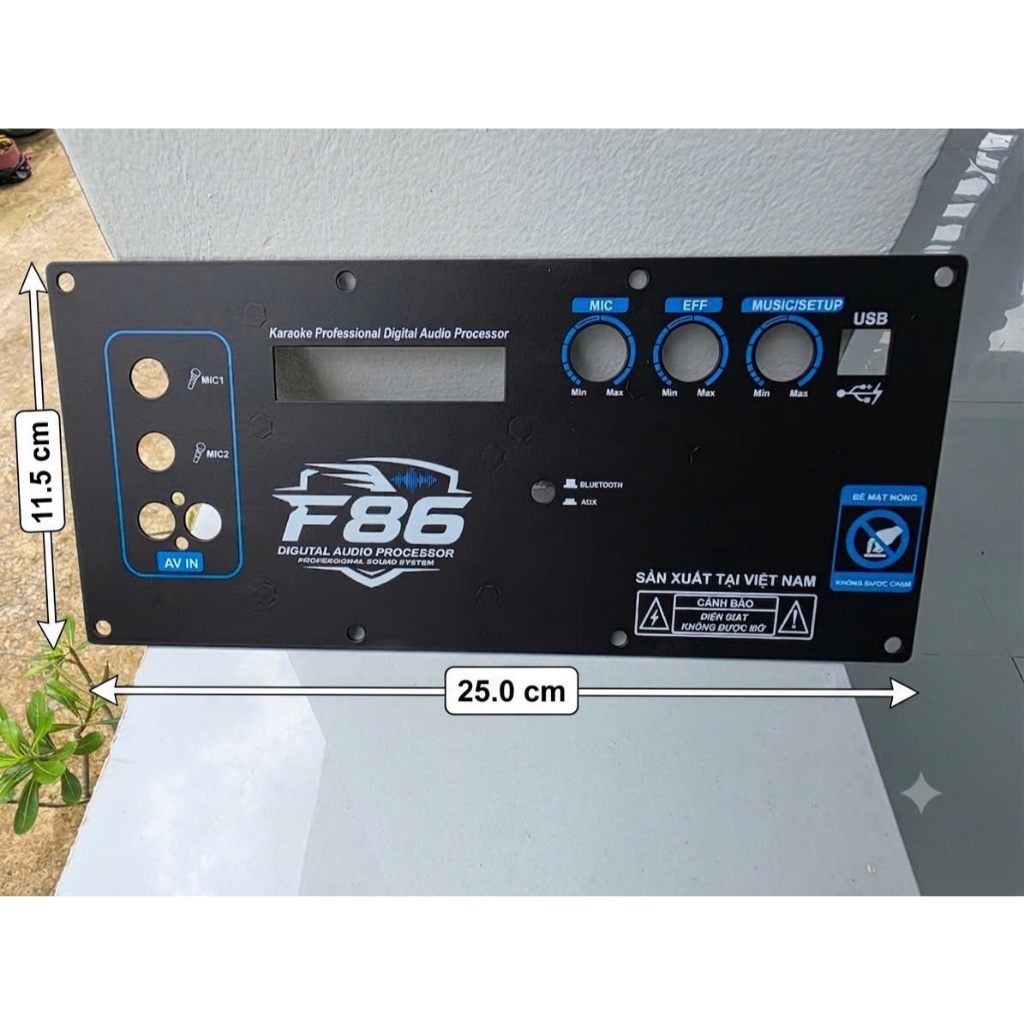 CONTROL FACE F86 ใช้สําหรับชุดทอง HQS F86