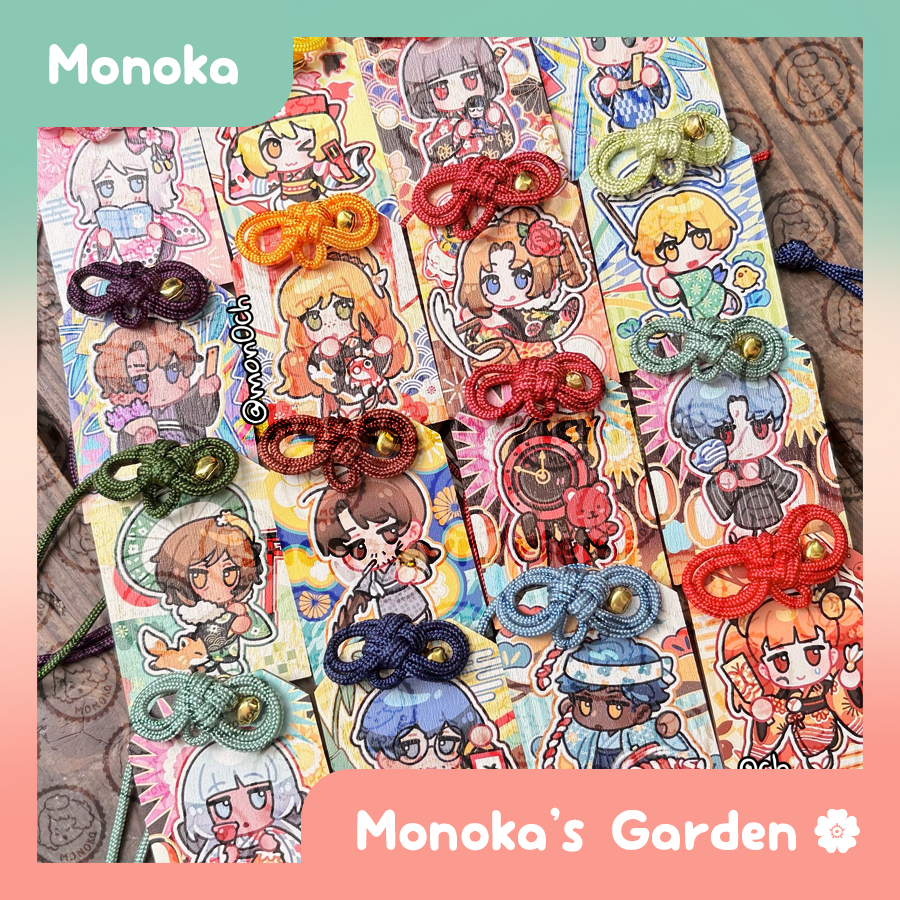 Limbus Company "Good Luck!" Wooden Omamori พวงกุญแจ/Keychain by Monoka