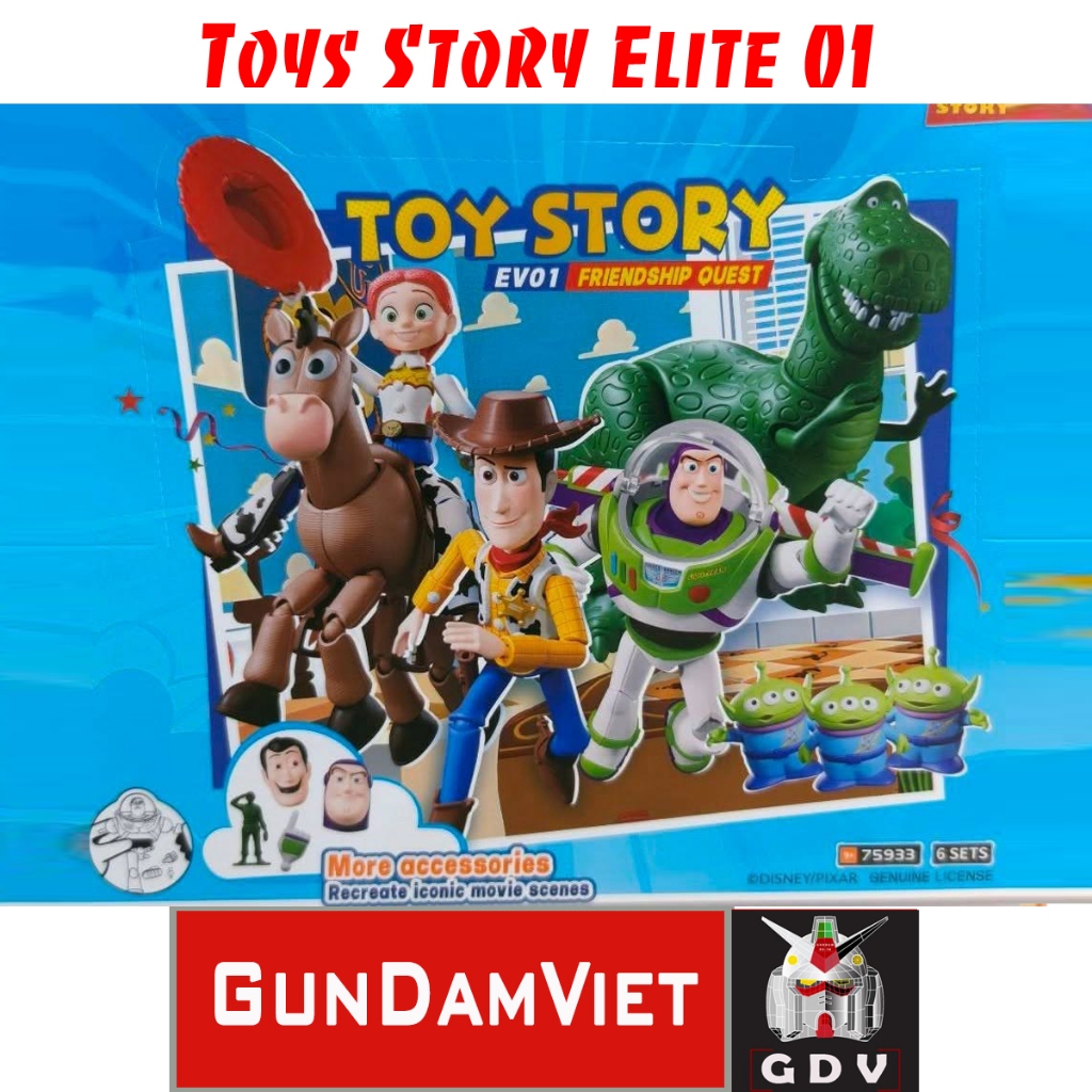 [ใหม่] Blind Box Toys Story Elite Version 01 ของเล่นประกอบ - Toys Story EV01