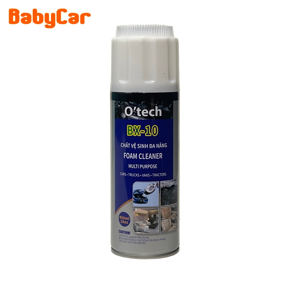 Otech โฟมทําความสะอาดเบาะรถยนต์และรถเข็นเด็ก BX 10 ของแท้