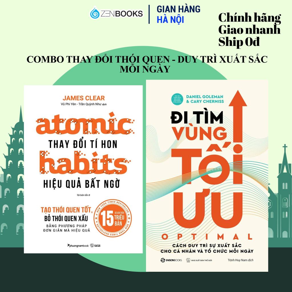หนังสือ - Combo Atomic Habit and Finding the Optimal - Changing Habits - รักษา Excellence ทุกวัน