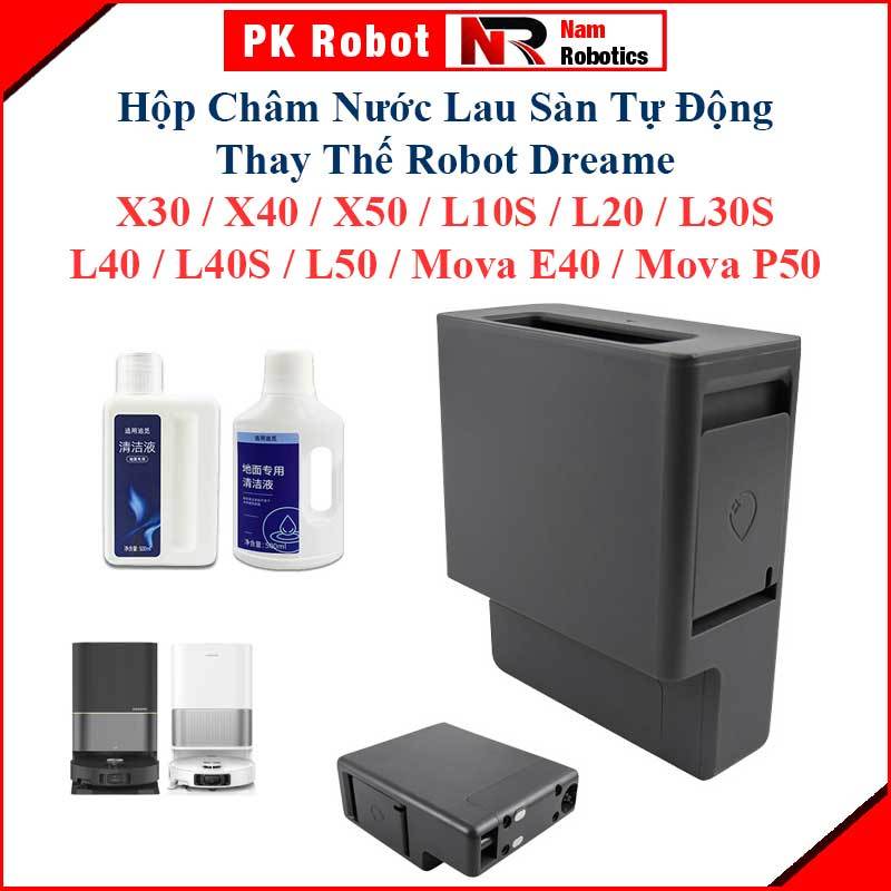 กล่องเปลี่ยนเครื่องทําความสะอาดพื้นอัตโนมัติสําหรับ Dreame X30, X40, X50, L10S, L20, L30S, L40, L40S