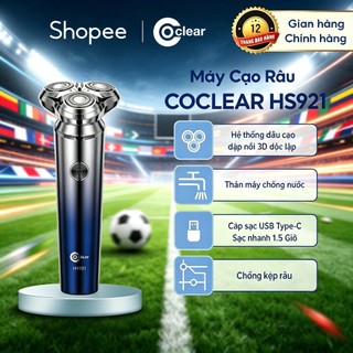 Máy cạo râu điện Coclear HS921 Lưỡi dao kép 3D, sạc USB/type-c,chống nước toàn thân, thời gian sử dụng 90 phút