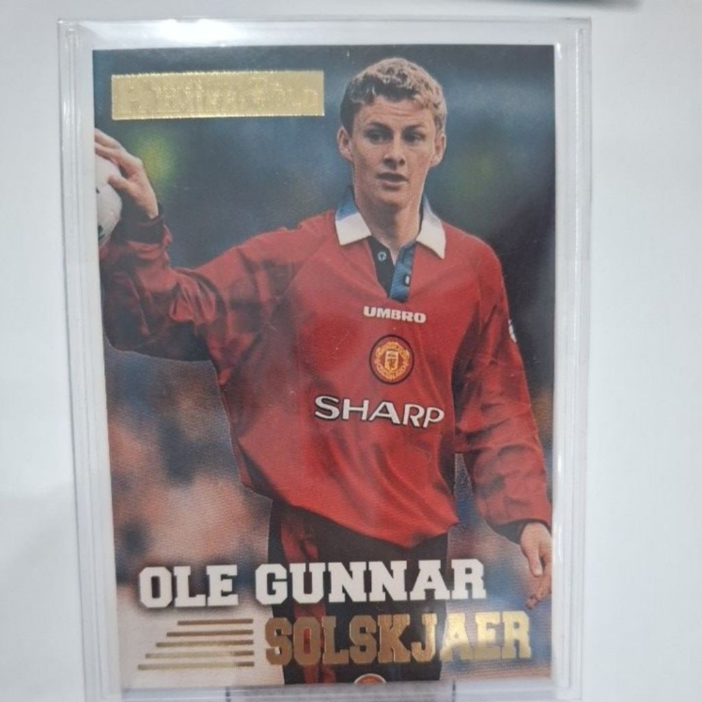 การ์ดฟุตบอล Ole Gunnar Solskjaer (หายากมาก)