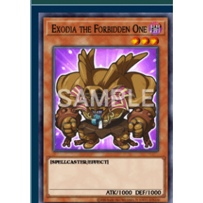 TGT Yugioh การ์ด Yugioh ของแท้ x1 การ์ด Exodia the Forbidden One BLGG-En002