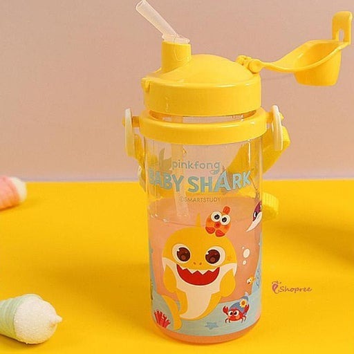 ขวดน้ํา PINKFONG BABYSHARK พร้อม STRAW AND STRAP รูปที่ 3