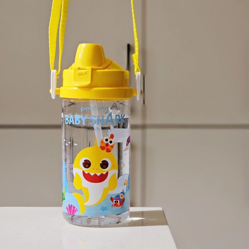 ขวดน้ํา PINKFONG BABYSHARK พร้อม STRAW AND STRAP รูปที่ 6