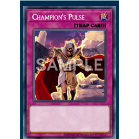 TGT Yugioh การ์ด yugioh ของแท้ x1 การ์ด Champions Pulse BLGG-en035 หายากลับ