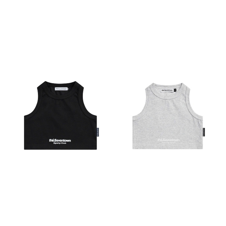SEVENTOWN SPORTY LEISURE Local Brand Cropped TANKTOP