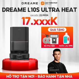 [Bảo hành tận nhà] Robot Hút Bụi Thông Minh Dreame L10s Ultra Heat  | Lực Hút 25.000Pa