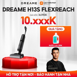 [Bảo hành tận nhà] Máy Hút Bụi Lau Sàn Khô Ướt Dreame H13s FlexReach Lực Hút 21000Pa