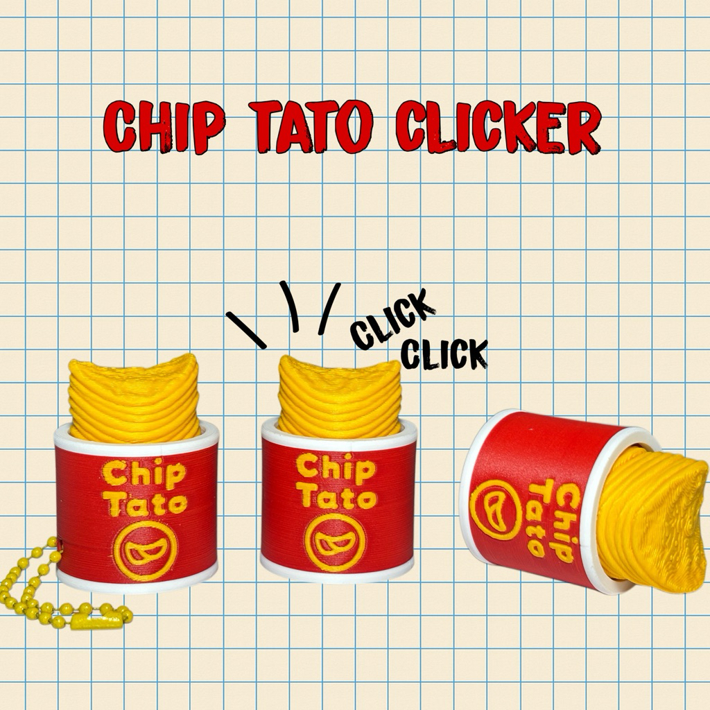 พวงกุญแจพิมพ์ลาย 3 มิติ/ รุ่น POTATO BOX