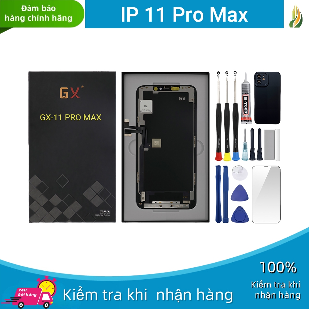 หน้าจอ GX-OLED ของแท้เข้ากันได้กับ IP 11 Pro Max มาพร้อมชุด 12T