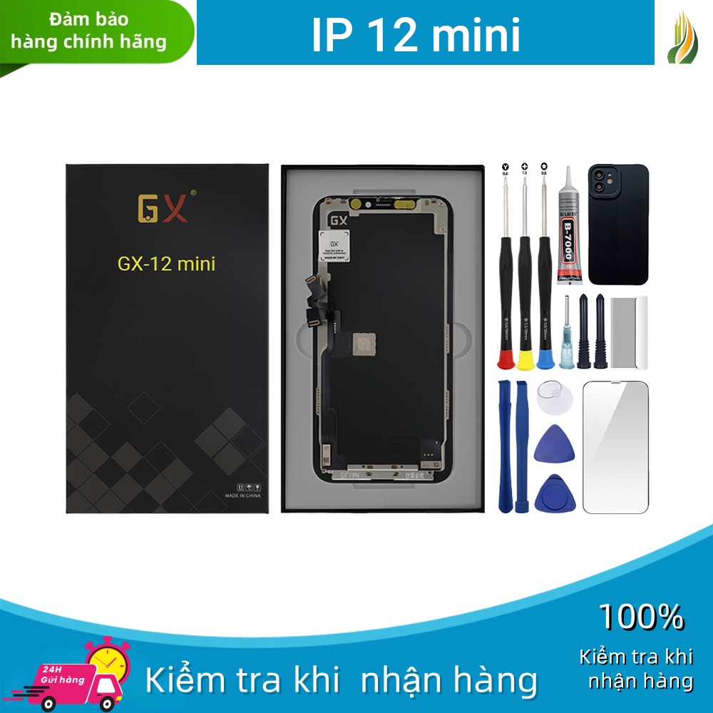 หน้าจอ GX-OLED ของแท้เข้ากันได้กับ IP 12 mini พร้อมชุด 12T