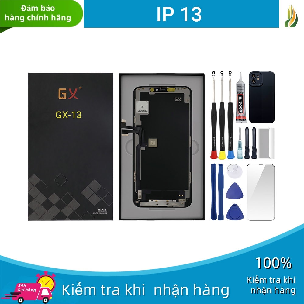 จอ GX-OLED ของแท้เข้ากันได้กับ IP 13 มาพร้อมชุด 12T