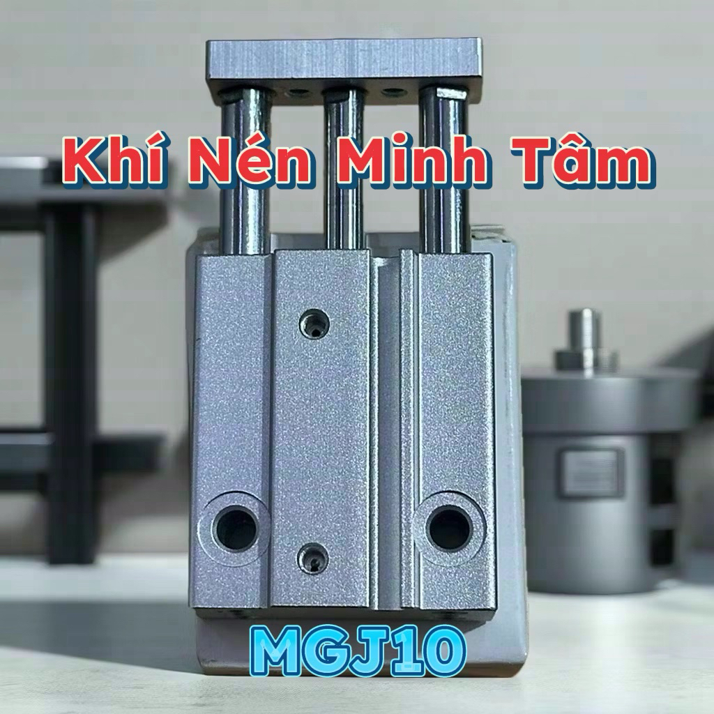 SMC กระบอกลม 3 สูบ MGJ10-10, MGJ10-15, MGJ10-20
