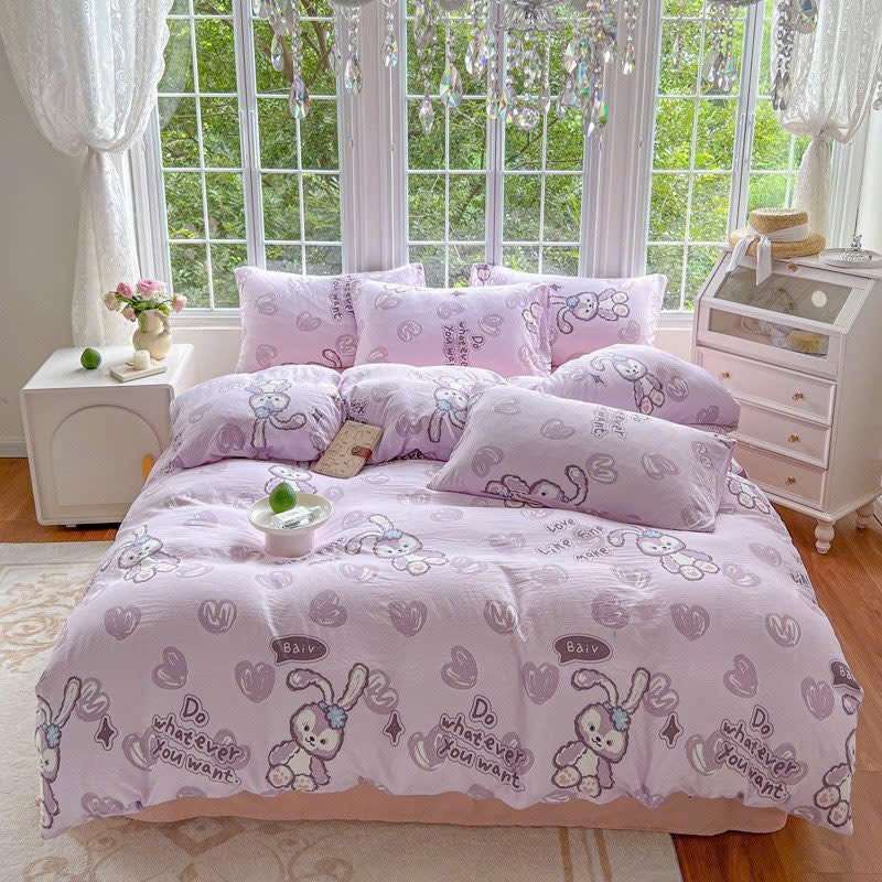 ปลอกผ้านวมคุณภาพสูง ขนาด 2m2x2m ปลอกผ้านวมพร้อมแบบสอด