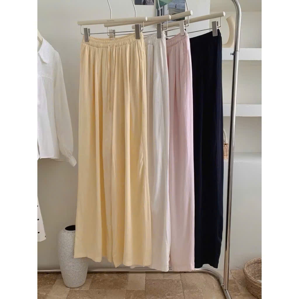 [TYPE 1/ AVAILABLE] SUPER 2MONDAY Q5 LONG STRAIGHT-TUBE PANTS พร้อมกระเป๋า
