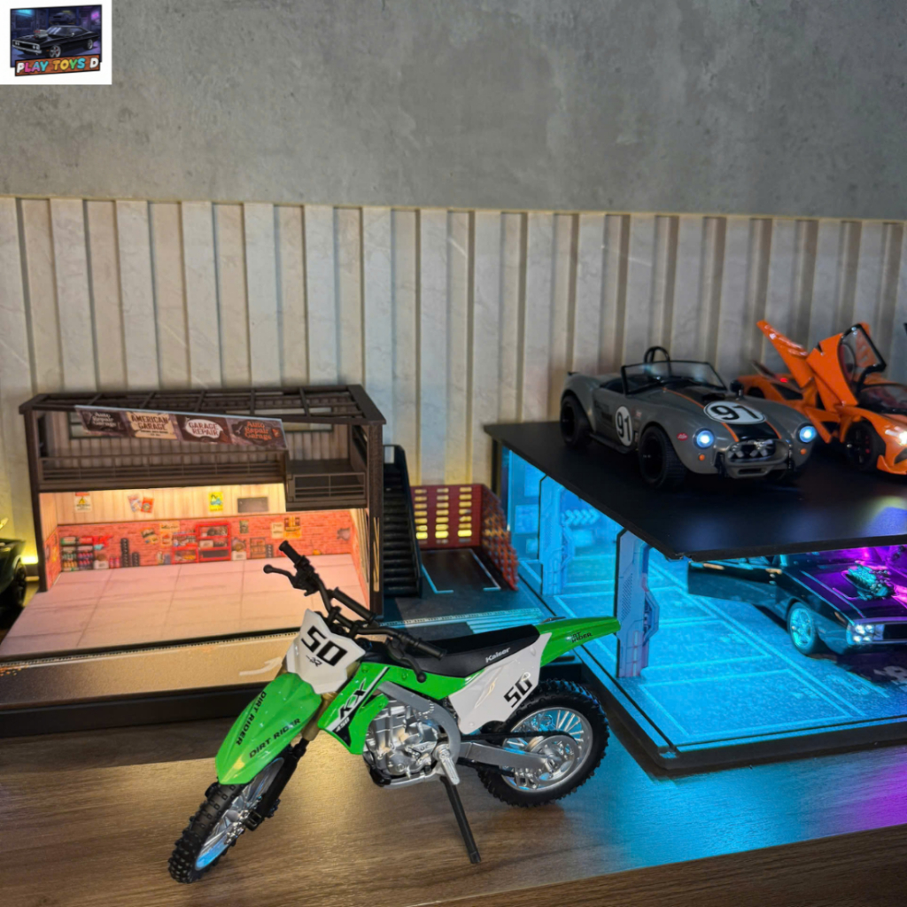 KAWA Play Toys โมเดลคราด D ดีไซน์สปอร์ตคลาสสิค สเกล 1:9 1:12