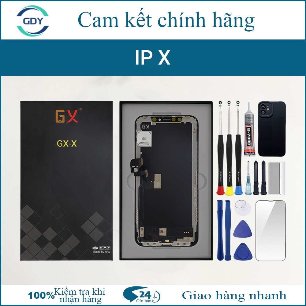 หน้าจอ GX-OLED ของแท้เข้ากันได้กับ IP X มาพร้อมชุด 12T