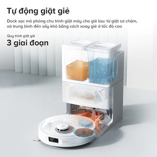 Robot Hút Bụi Lau Nhà Roborock Qrevo C Pro - Hàng Chính Hãng, Bản Quốc Tế, Giặt Giẻ Nước Nóng, Bảo Hành 24 Tháng