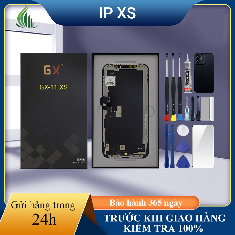 จอ GX-OLED ของแท้เข้ากันได้กับ IP XS มาพร้อมชุด 12T