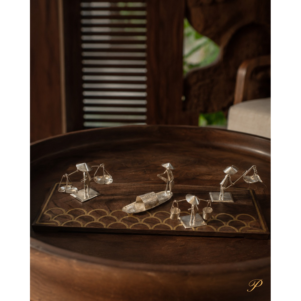 Decor La Vie Vie Vie Vienne - ของขวัญตกแต่งชาวนาเวียดนามทํามือ