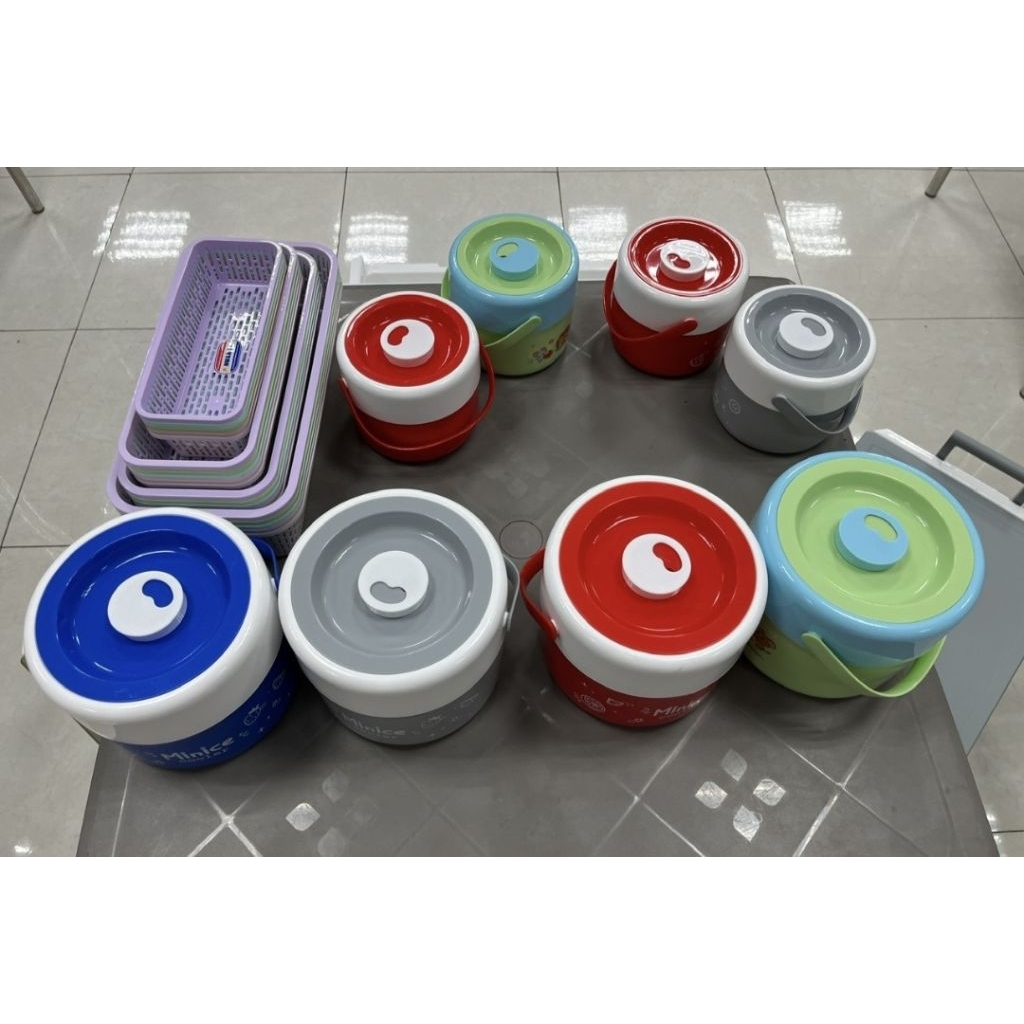 DUY TAN ROUND MINICE STONE VASE 1L / 2L, ROUND STONE VASE 1L 2L DUY TAN
