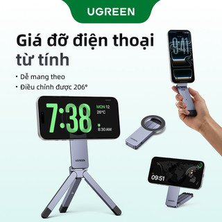 Giá đỡ điện thoại từ tính Ugreen Mount Magsafe Chân máy từ tính Thích hợp cho vlog / Chụp ảnh / Cuộc họp trực tuyến