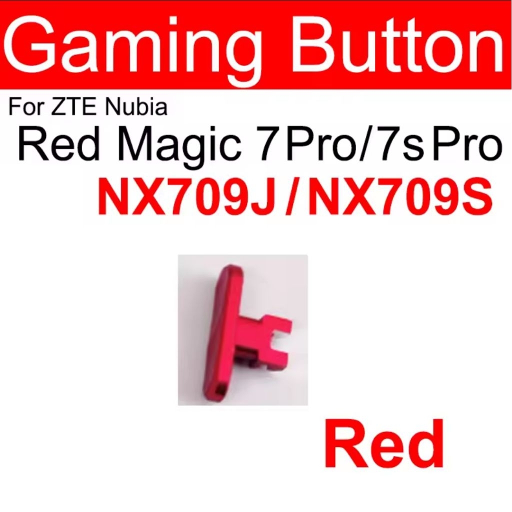 ZTE Nubia Red Magic 7 Pro 7s Pro ปุ่มโหมดเกม NX709J/NX709S - ของแท้