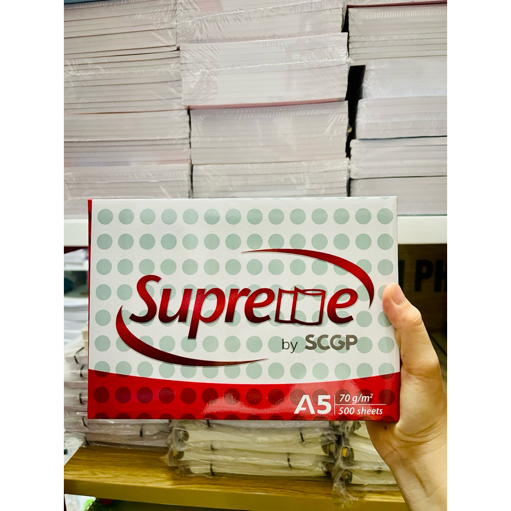 Supreme A5 Paper DL 70gsm - กระดาษพิมพ์ - กระดาษ A5 - PHOTOCOPY PAPER