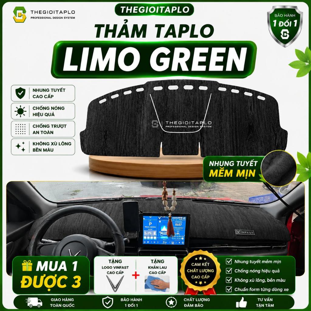 [LIMO GREEN,HERIO GREEN,E34,VF3,VF5,VF6,VF7,VF8.VF9] พรมรถยนต์ TAPLO-VINFAST
