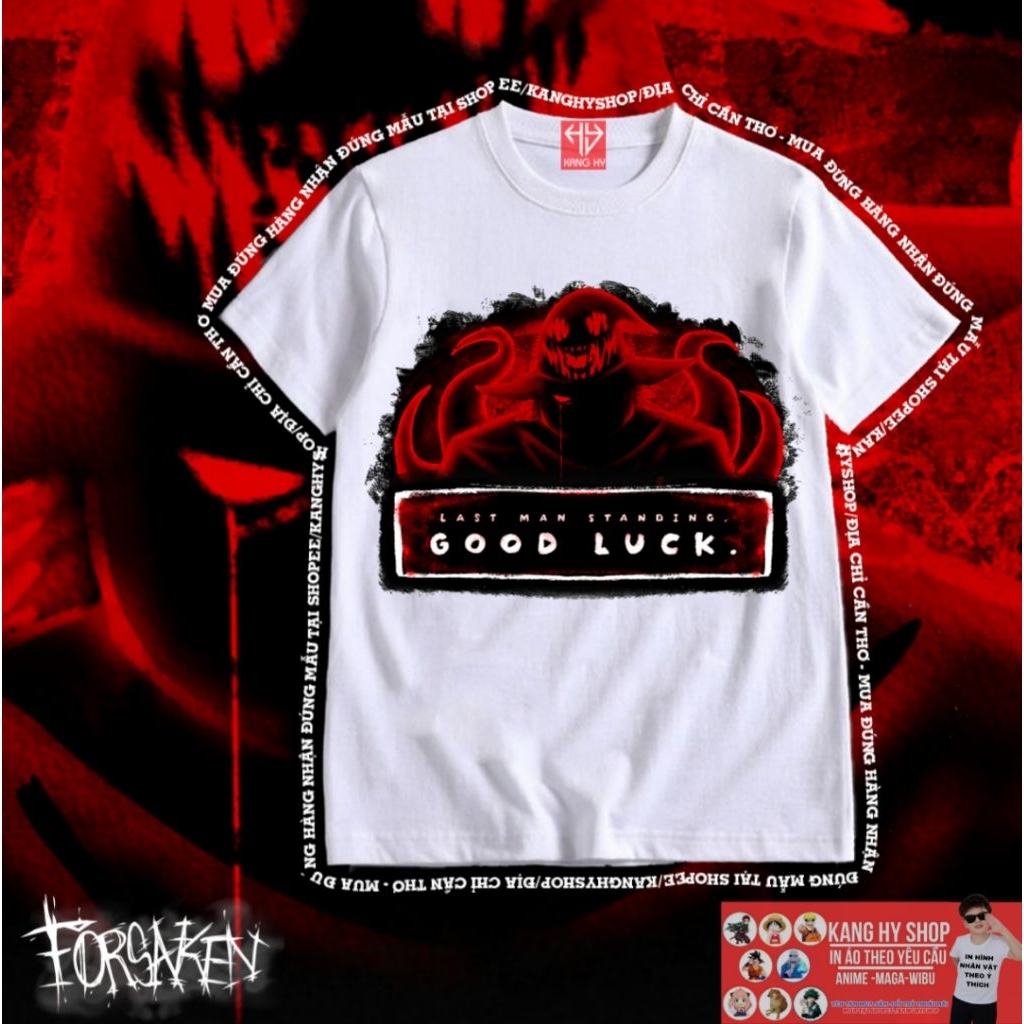 LMS Azure Azure forsaken Roblox เสื้อยืดสําหรับเด็กชายและเด็กหญิงทุกขนาด F1301