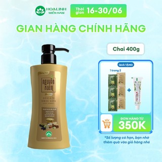 Dầu gội dược liệu Nguyên Xuân Bồng bềnh 365g KM 35g