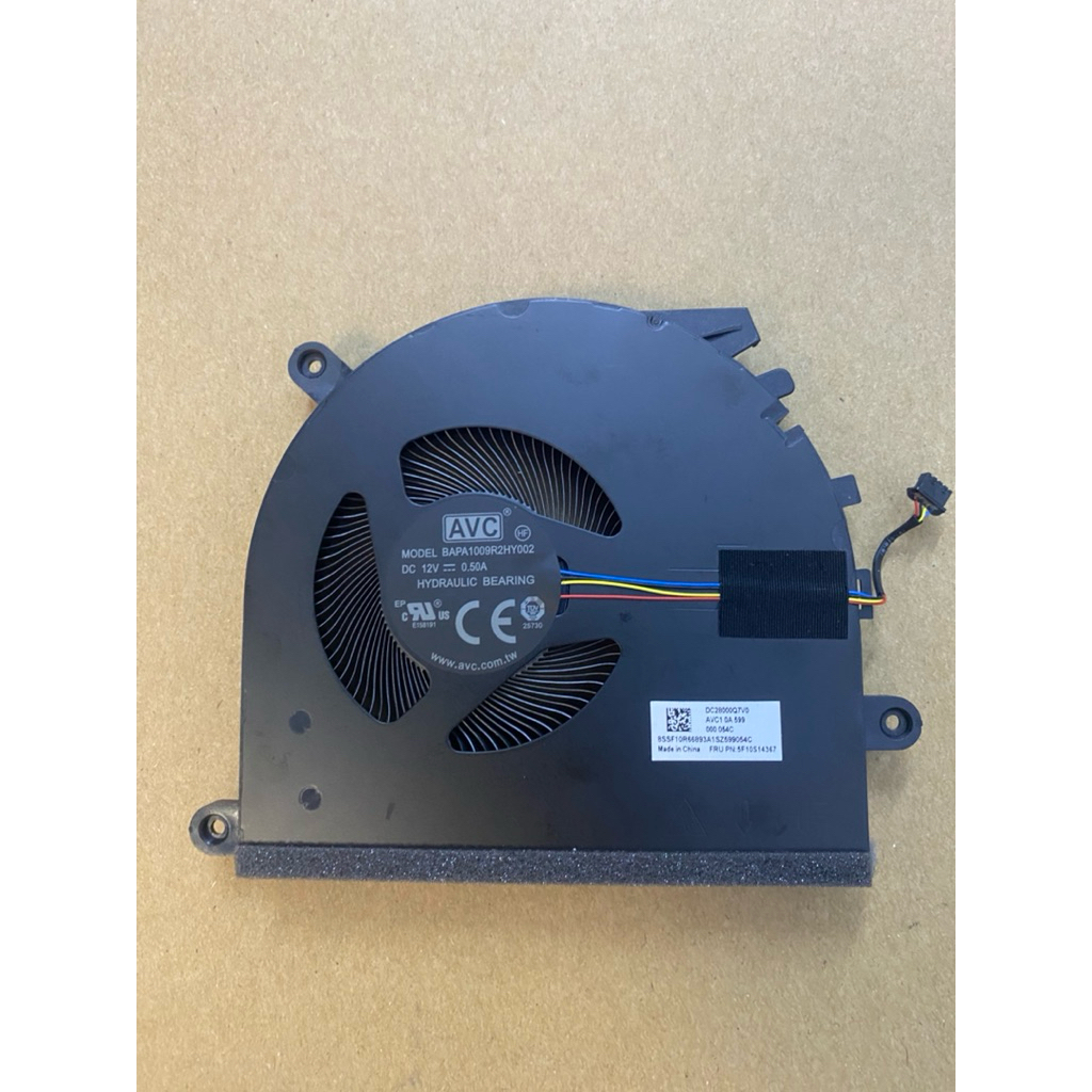 LOQ 15ARP10E ส่วนประกอบแล็ปท็อป พัดลมระบายความร้อน 5F10S14367