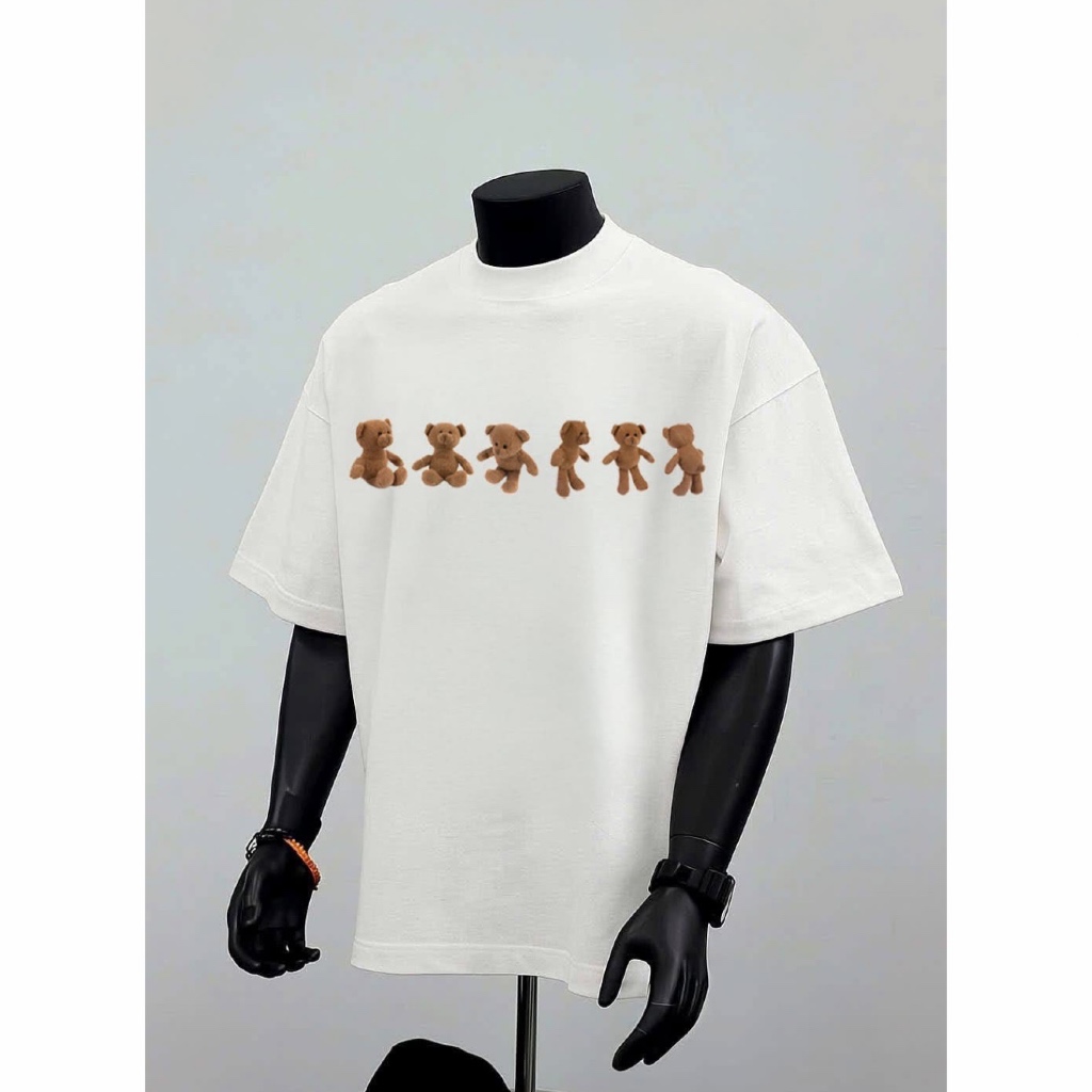 เสื้อยืด Nikolas 6Teddy Bear สําหรับทุกเพศ