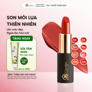 Son Môi Lụa Thành Phần Thiên Nhiên Bảng Màu Đẹp Đa Dạng Cỏ Mềm 4g